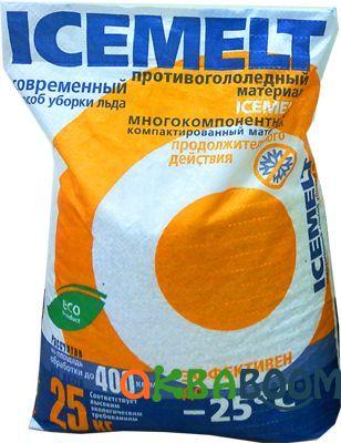 Протиожеледний реагент АЙСМЕЛТ 25 кг