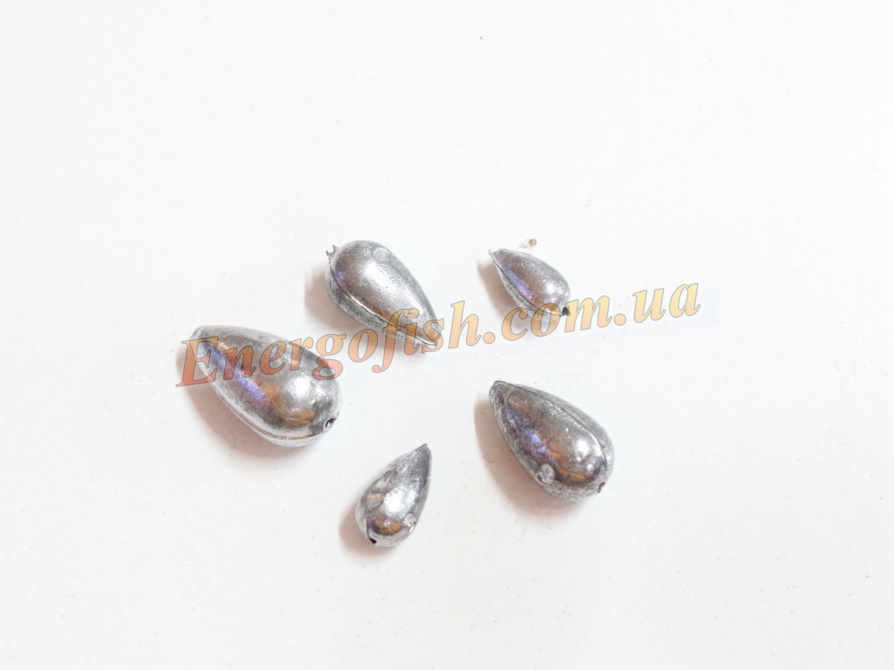 Грузило ковзне Оливка 12г 5шт.