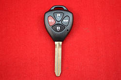Ключ Toyota Camry корпус 4 кнопки Лезо Toy43 NEW