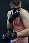 Рукавиці для MMA PowerPlay 3026 Чорні S, фото 8