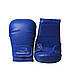 Рукавиці для карате PowerPlay 3027 Сині M, фото 2