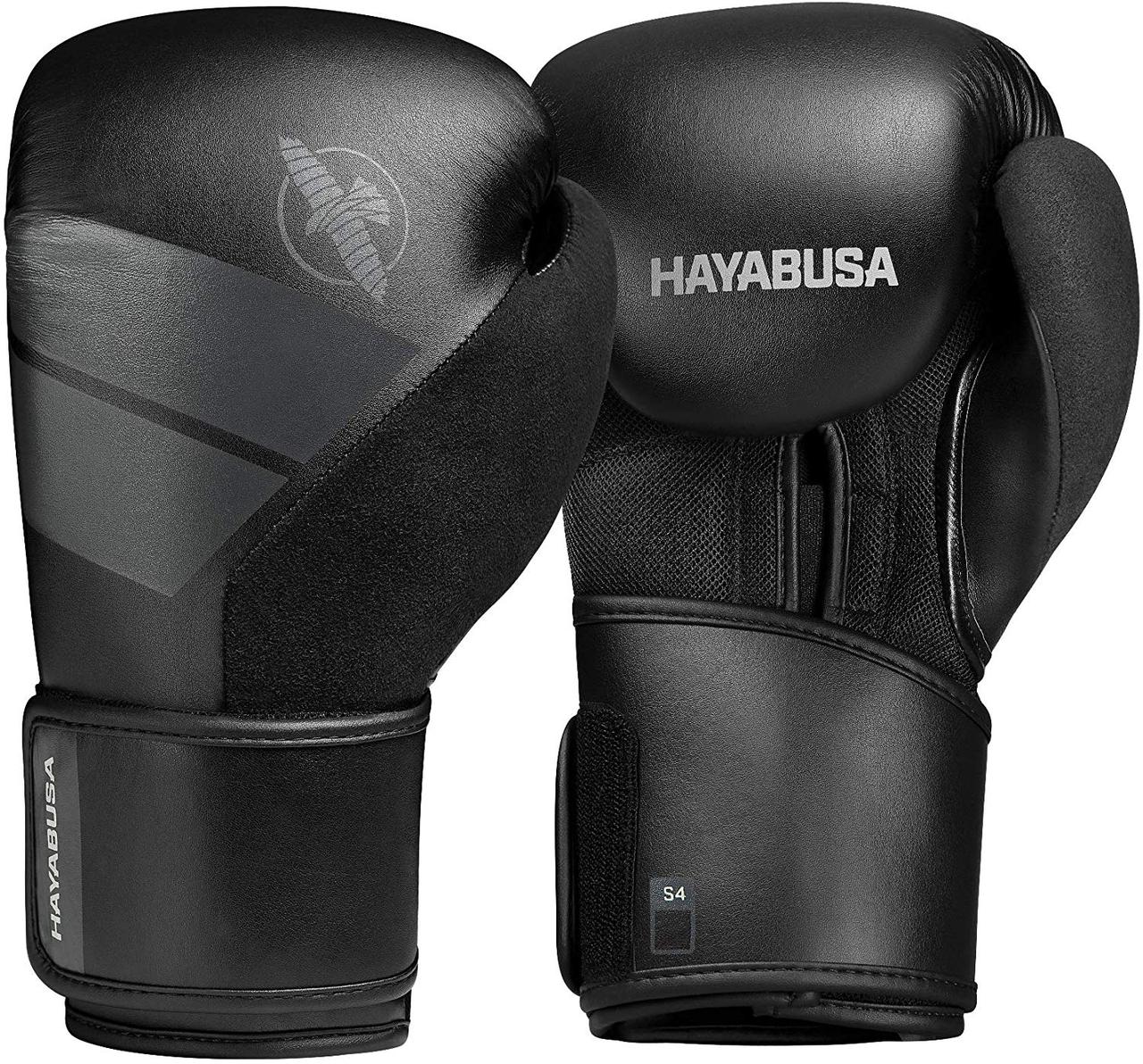 Боксерські рукавиці Hayabusa S4 - Чорні 16oz (Original)