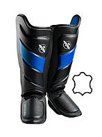 Захист гомілки і стопи Hayabusa T3 - Чорно-синій XL (Original)