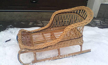 Санки плетені для дітей, фото 3