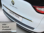 Пластикова захисна накладка на задній бампер для Renault Grand Scenic IV 2016+, фото 3