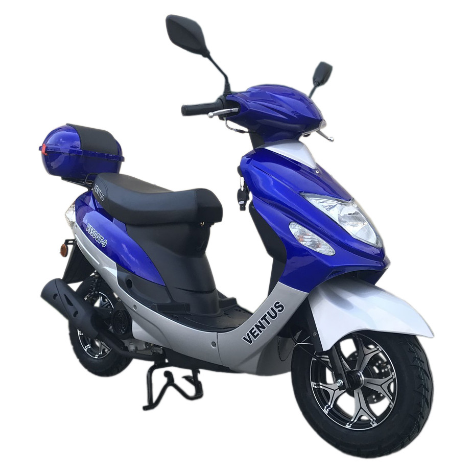 Скутер VENTUS VS50QT-9 80 см3 синій