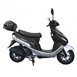 Скутер VENTUS VS50QT-9 80 см3 чорний, фото 4
