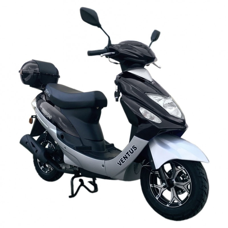 Скутер VENTUS VS50QT-9 80 см3 чорний
