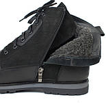 Черевики зимові чорні шкіра чоловіча зимова взуття великий розмір Rosso Avangard Whisper 2 Combi BS, фото 3