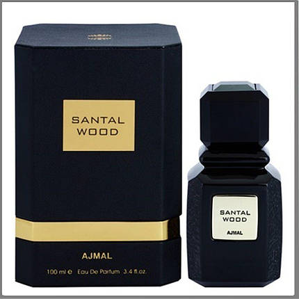 Ajmal Santal Wood парфумована вода 100 ml. (Аджмал Сантал Вуд), фото 2