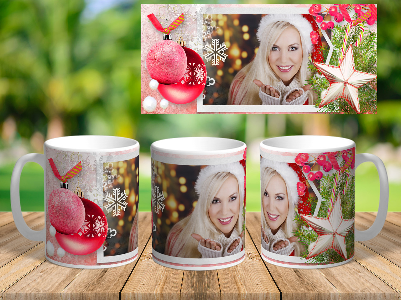 Чашка з фото новорічний дизайн код товару 7511
