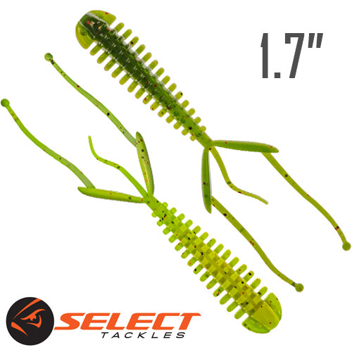 Toxic 1.7" (42 мм) 8 шт. Силікон Select col. 203