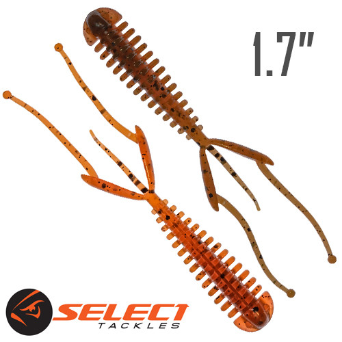Toxic 1.7" (42 мм) 8 шт. Силікон Select col. 217