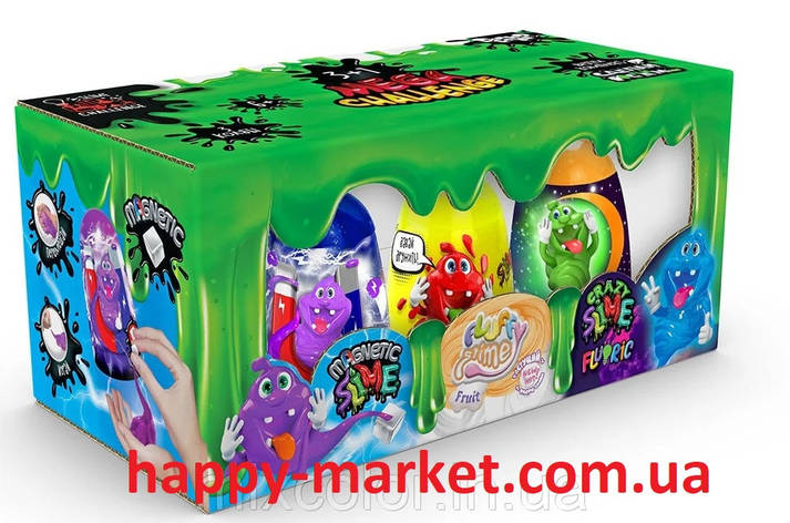 Гра " Зроби лизуна" Crazy Slime SLM-14-01 Mega Challenge Slime, фото 1