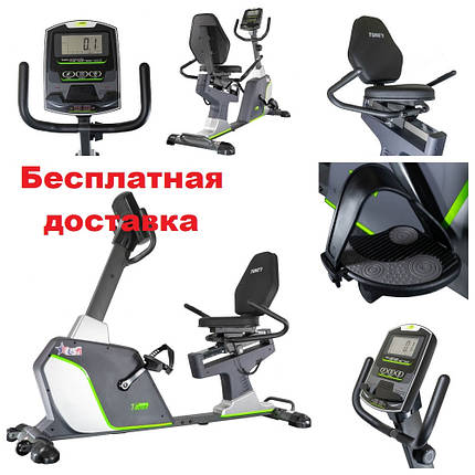 Велотренажер магнітний горизонтальний для дому USA Style Tuner T1500, домашній велотренажер Ю Ес Ей Стайл, фото 1