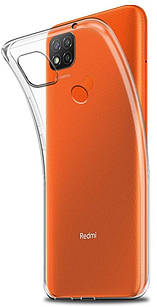 Чохол силіконовий для Xiaomi Redmi 9С ультратонкий прозорий