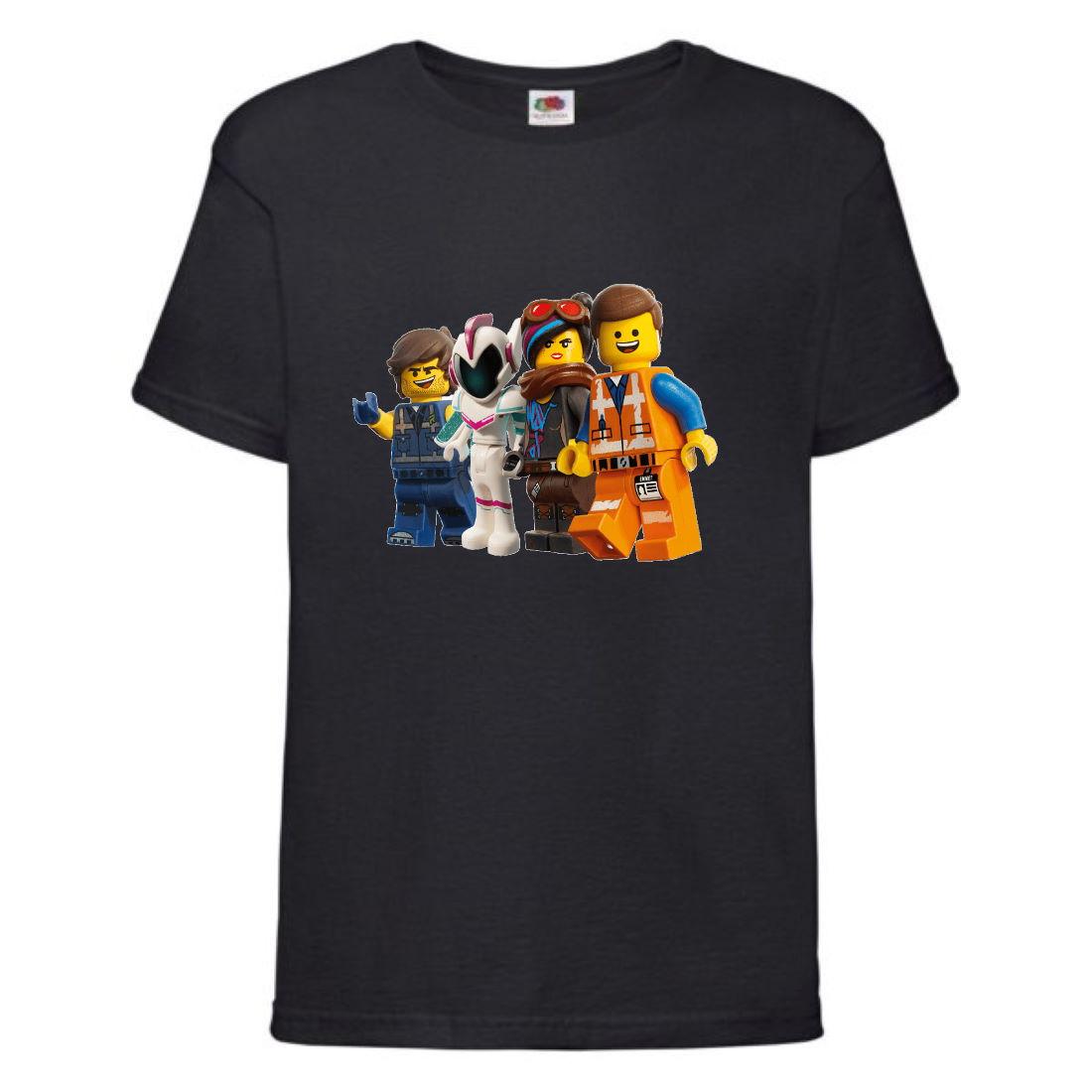 Футболка Лего Нинзяго Лего Муві (Lego-01) чорна 104-116-128-140-152-164 розмір