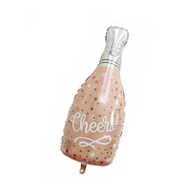 Фольгована куля пляшка Шампанського "Cheers".