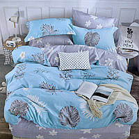 Постільна білизна Полуторна розмір, простирадло на гумці 150х220 Фланель.