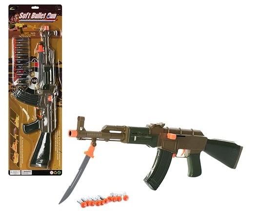 Дитячий іграшковий автомат-пістолет на присосці 58 см Metr+ 558-30, фото 1