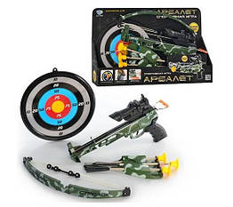 Ігровий арбалет з лазерним прицілом та мішенню Metr+ 0488/3588