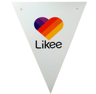 Гірлянда вимпел Likee 2 м