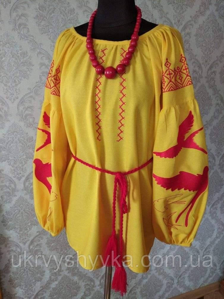 Вишита блуза "Ластівка", фото 1