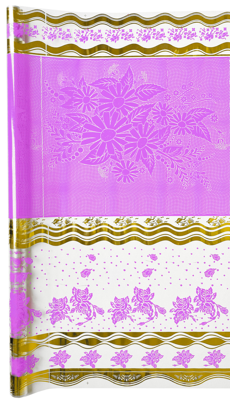 Плівка тонована Квіти бузкова 60 см х 9 метрів, фото 1