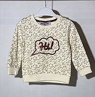 Світшот для дівчинки Wanex 30190 80 см Молочний