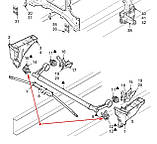 Шарнір торсину кабіни DAF CF/XF 106 (Febi), фото 3