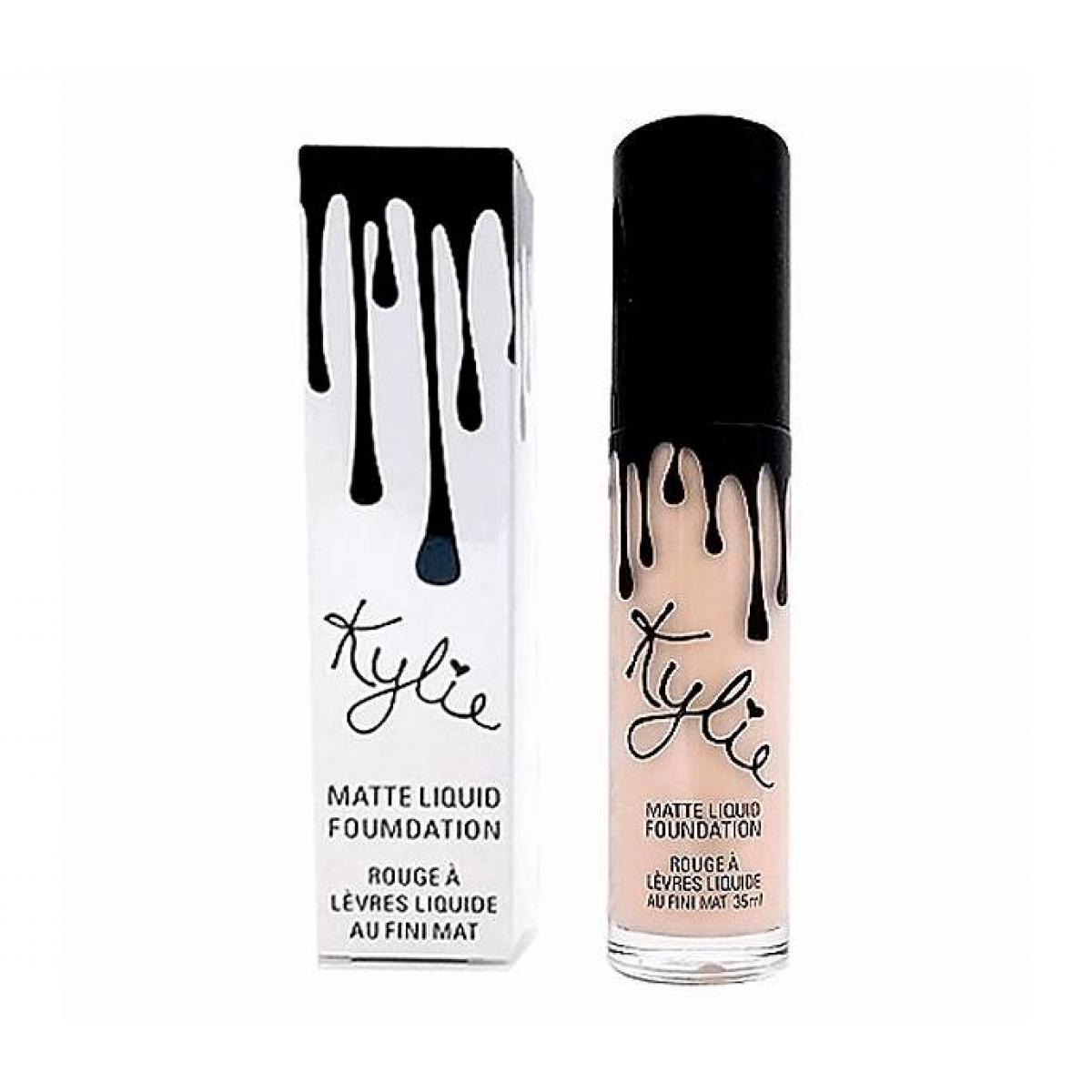 Тональний крем Kylie Matte Liquid Foundation № 101 Світло-бежевий