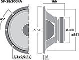 Monacor SP-38/300PA, фото 2