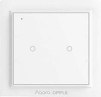 Выключатель Aqara Opple Wireless Switch (Wall-Attached Double-Button) (1xCR2032) (WXCJKG11LM)