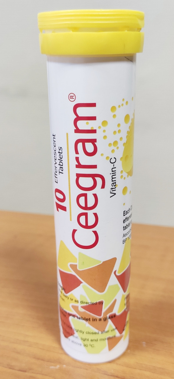 Ceegram Вітамін C 1000 мг таблетки Бангладеш (10 шт.)