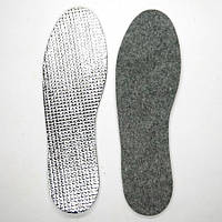 Стельки для обуви Insoles Comfort (фетр + фольга)