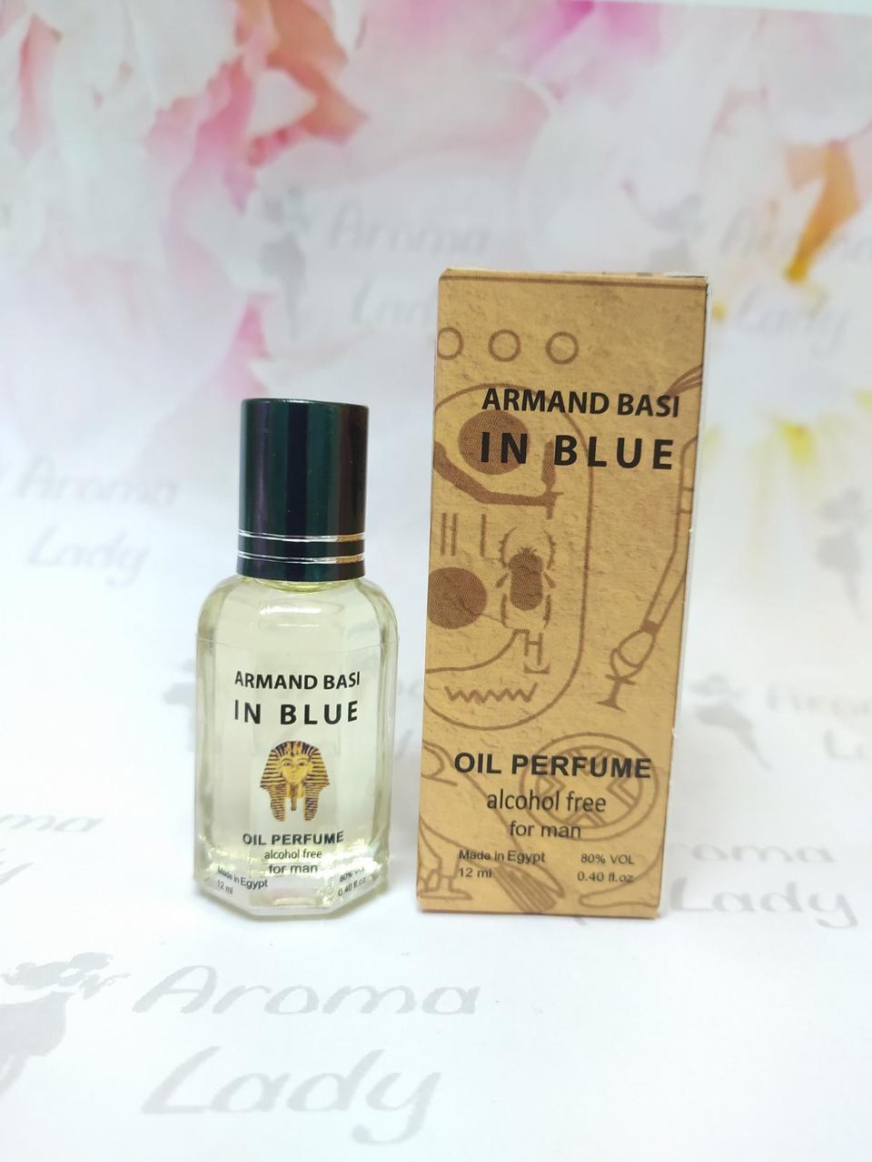 Оригинальные масляные духи мужские Armand Basi In Blue (Арманд Баси Ин Блу) 12 мл, фото 1