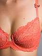 Бюстгальтер Acousma U6280BCH оптом, чашка C, колір Кораловий, фото 2