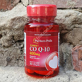 Puritan's Pride CO Q-10 400 мг 30 гелевих капсул