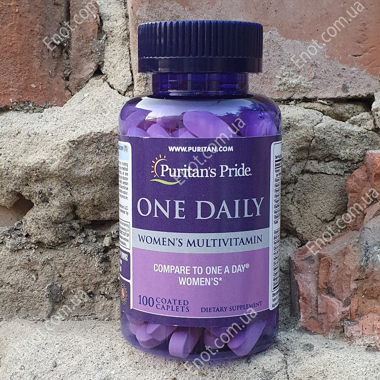 Вітаміни для жінок Puritan's Pride ONE DAILY Women's Multivitamin Мультивітаміни 100 таблеток, фото 1