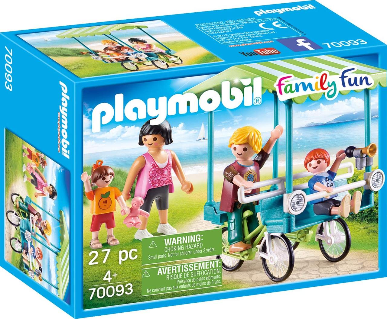 Плеймобил Playmobil 70093 Сімейний велосипед Family Bicycle