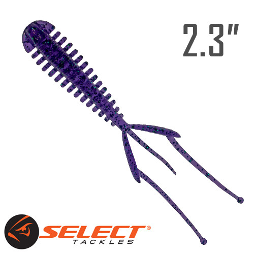 Toxic 2.3" (58 мм) 6 шт. Силікон Select col. 777