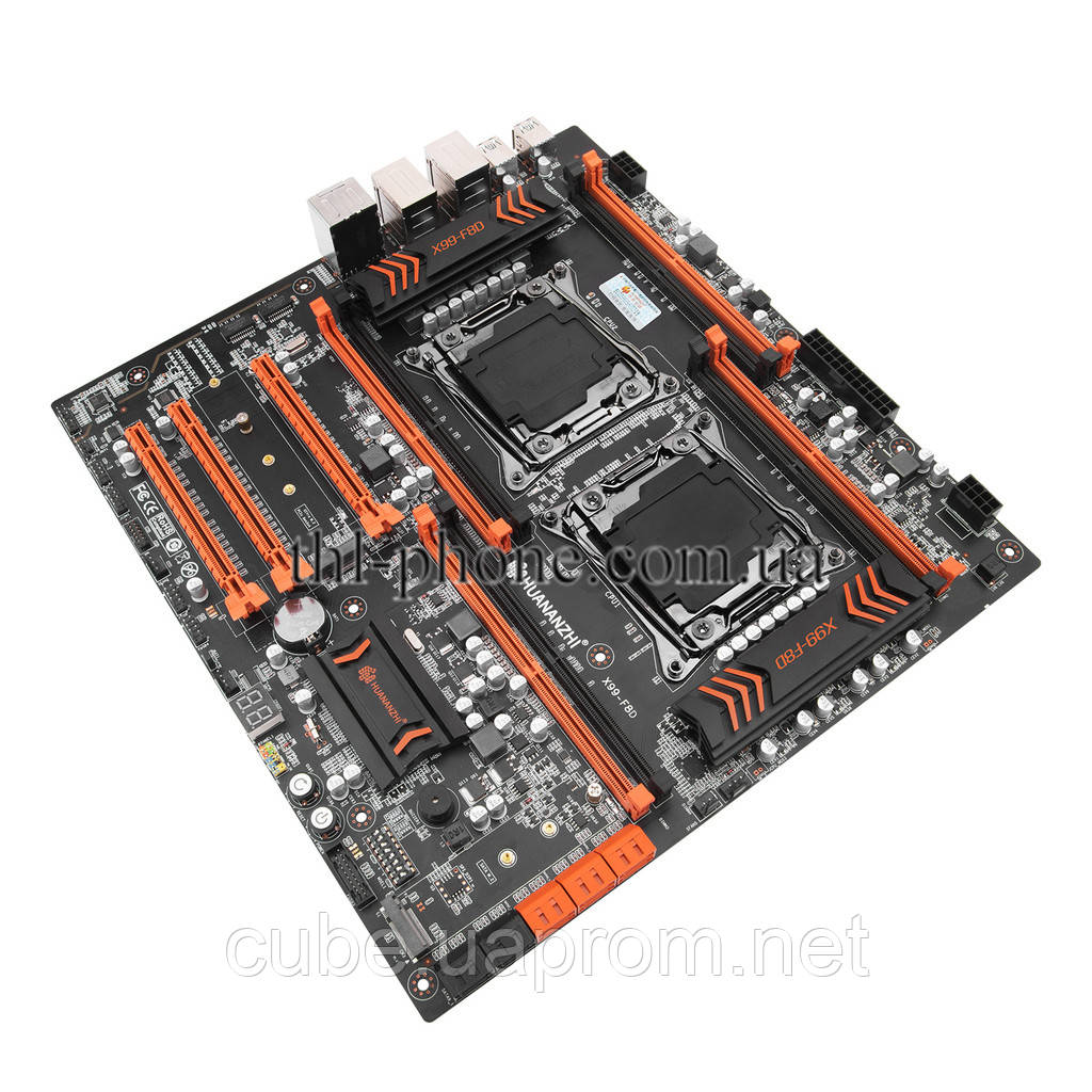 Комплект 2*2678v3 24 24 ядра HuananZHI X99-F8D NVME M. 2 SSD DDR4 64 гб реальний 8 канал