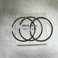 Кольцо поршневое 56 ×1,5×1,5×2,5мм HONDA 100/120 комплект Индия