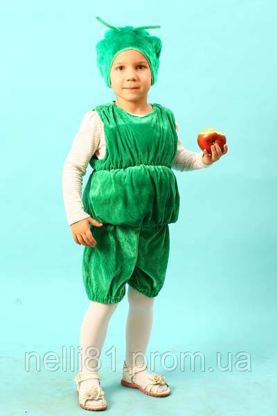 Карнавальний костюм Гусениця (велюровий), костюм Гусениці 104