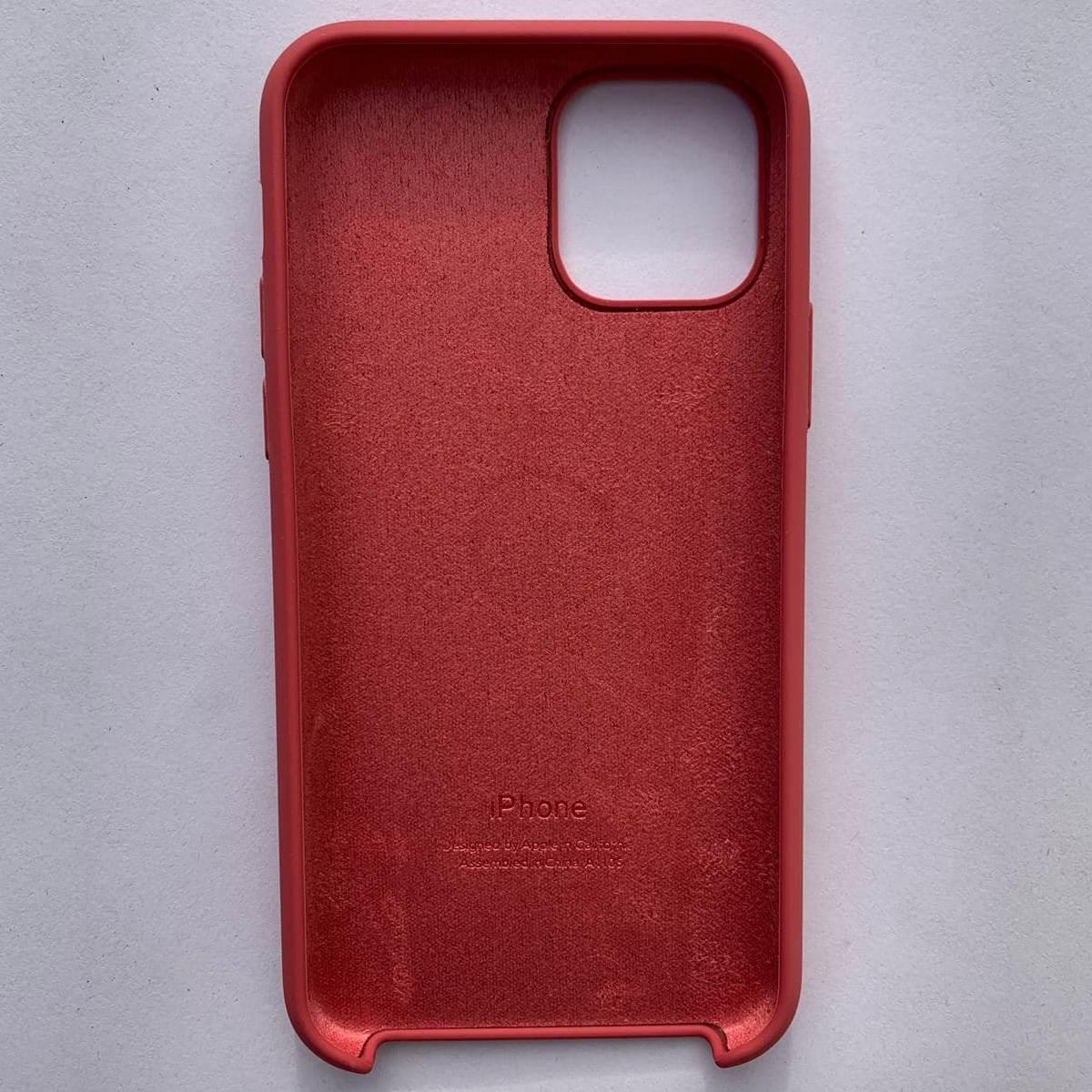 Чехол-накладка Silicone Case для Apple iPhone 11 Pro Max Strawberry - фото 2 - id-p400487237