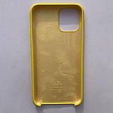 Чохол-накладка Silicone Case для Apple iPhone 11 Pro Max Canary Yellow, фото 2