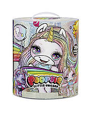 Блискучий єдиноріг Пупсі Сюрприз. Poopsie Surprise Glitter Unicorn- Pink Or Purple, Multicolor