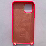 Чохол-накладка Silicone Case для Apple iPhone 11 Pro Max Neon Pink, фото 2