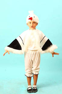 Карнавальний костюм Лелека, костюм «Цапля», дитячий костюм Лелека, костюм «Цаплі» 122