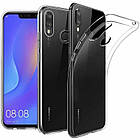Чохол для Huawei P Smart 2019 силіконовий бампер прозорий, фото 3